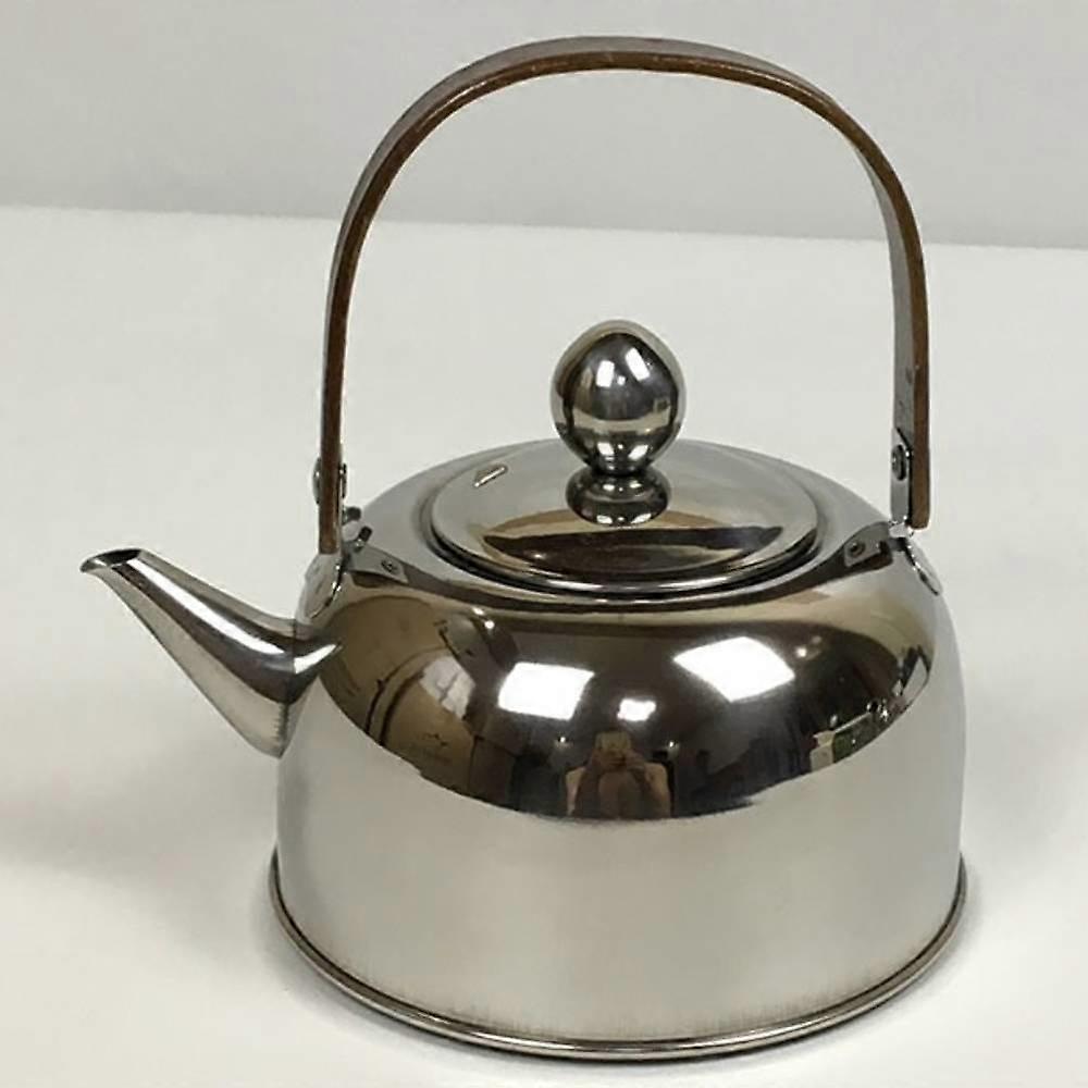 304 Tekanna i rostfritt stål, utomhuskokare, tekanna, induktionskokare, liten tekanna