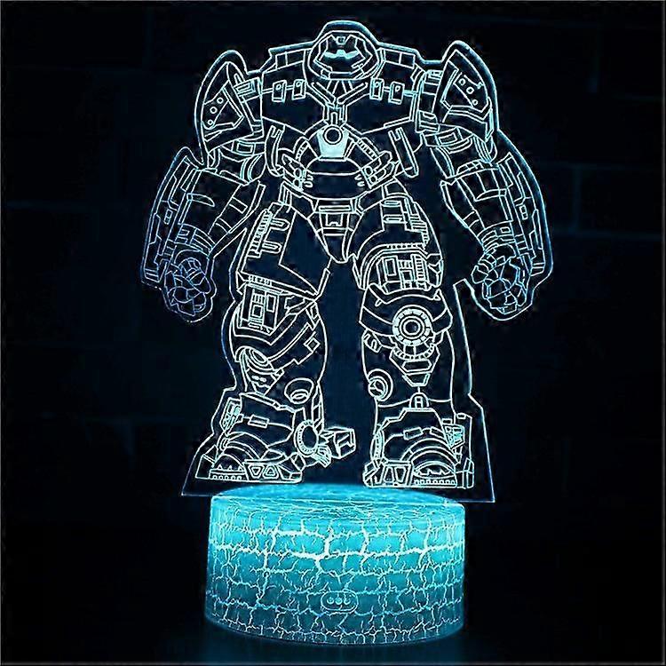 3d Led Lamp 7 Colors Night Lamp For Kids Usb Table Lamp Sleeping Nightlight Back School Students Gift