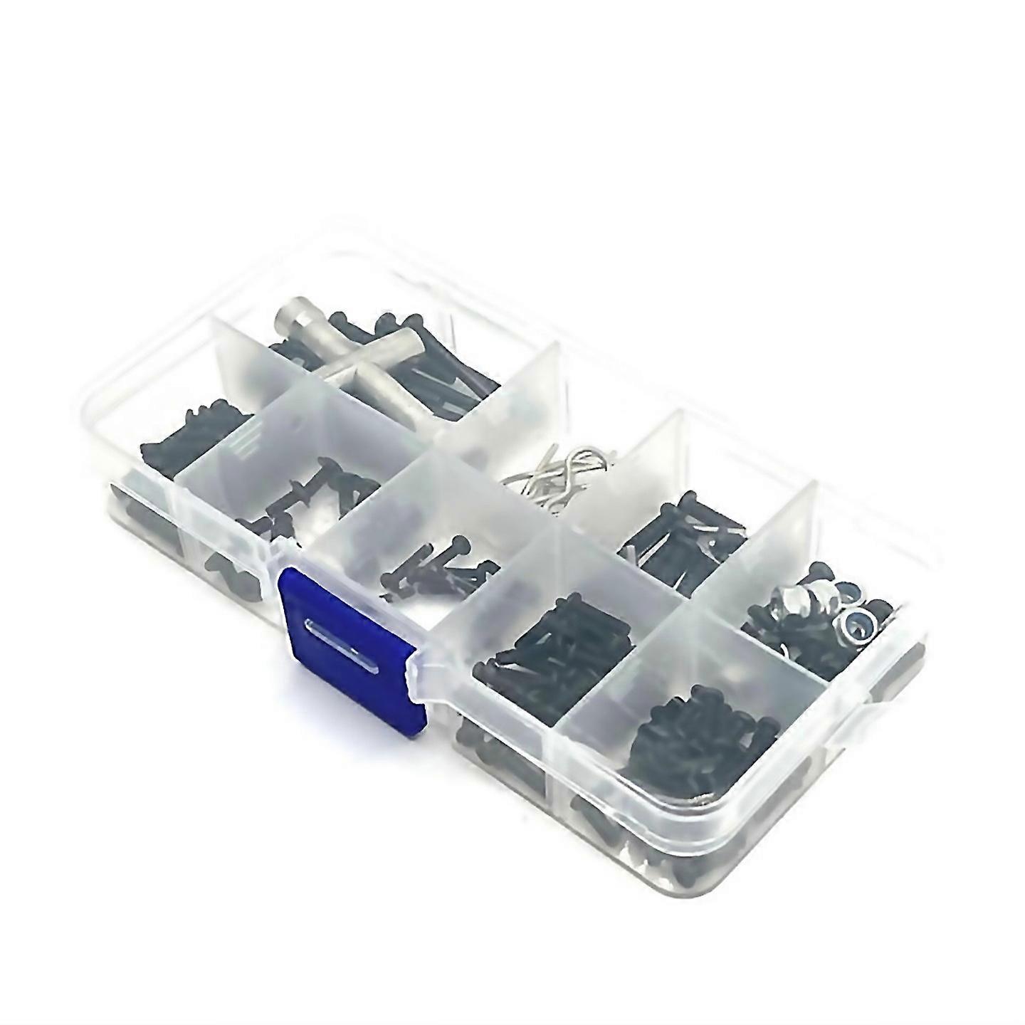 For 159pcs Metal Upgrade Retrofit Screw Tool Box For