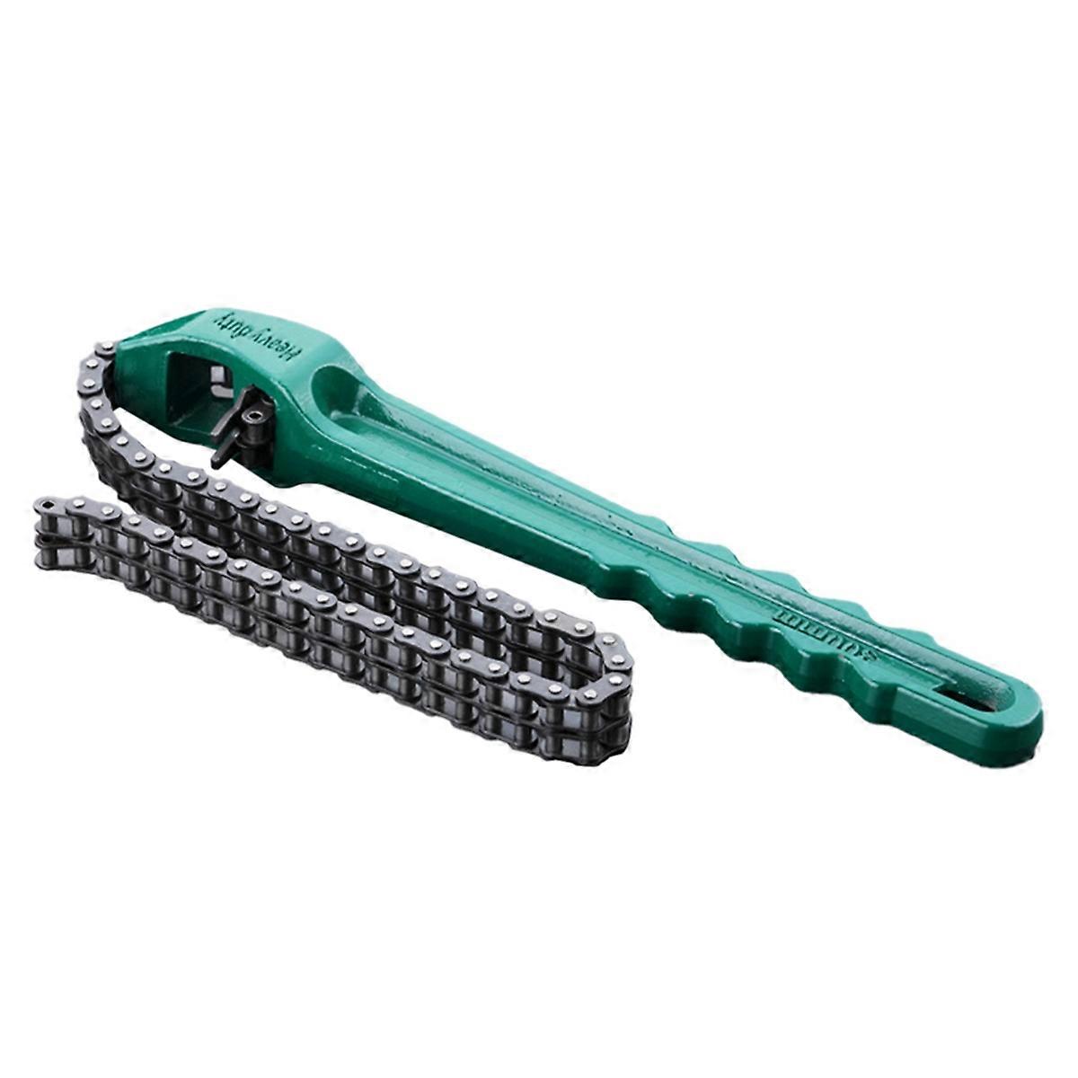 Chain Wrench Tool Adjustable Oil Filter Puller B