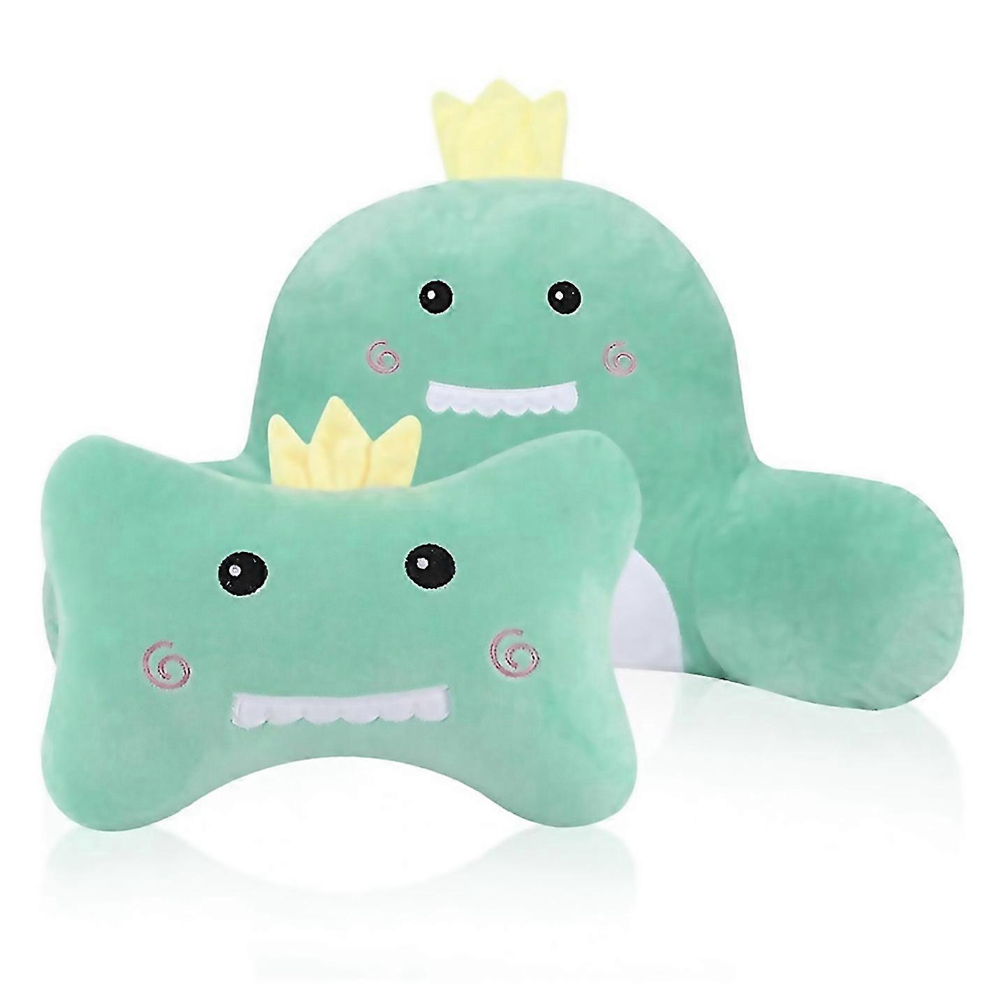 For Car Headrest Lumbar Support Cushion Car Neck Pillow