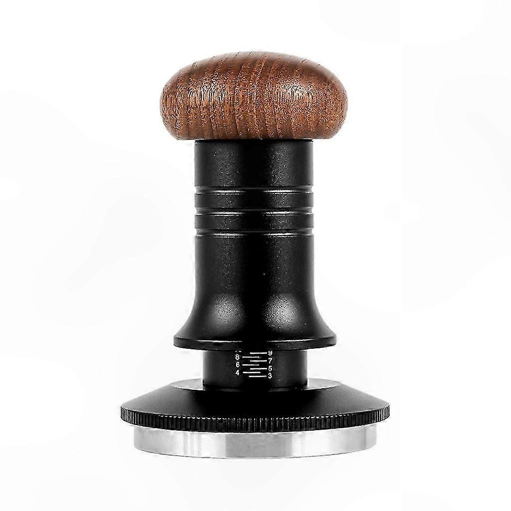 Walnut Wood Espresso Tamper for Coffee Preparation Pressure Tool
