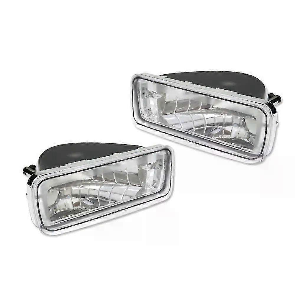 2PCS Smoked / Clear Lens Car Front Bumper Turn Signal Light Cover Housings For Chevrolet Chevy Camaro 1985-1992 No Bulb / Socket 2025