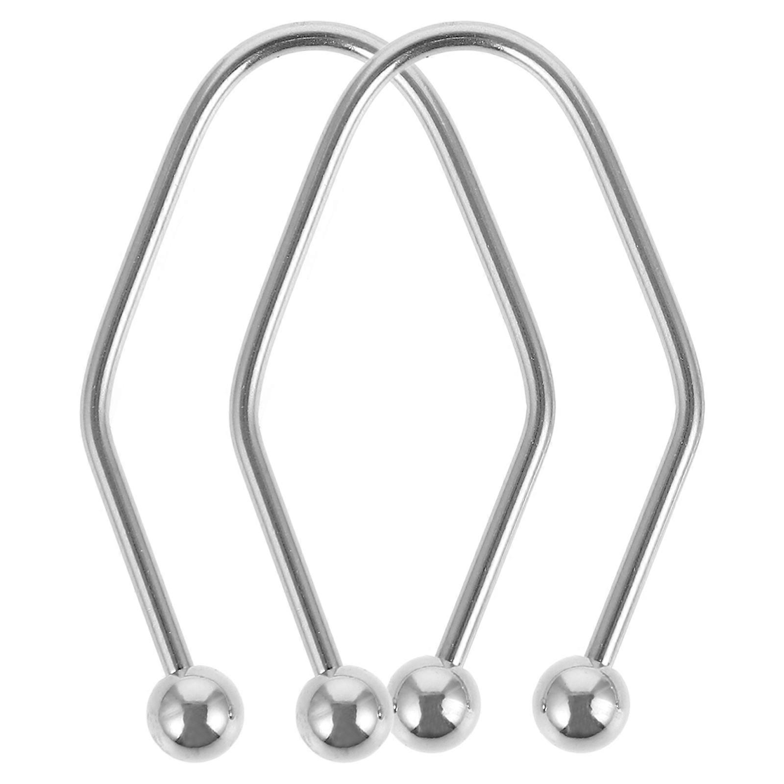 Facial Dimples Maker Silver Trainer for 10Pcs Cheeks Balls Usage