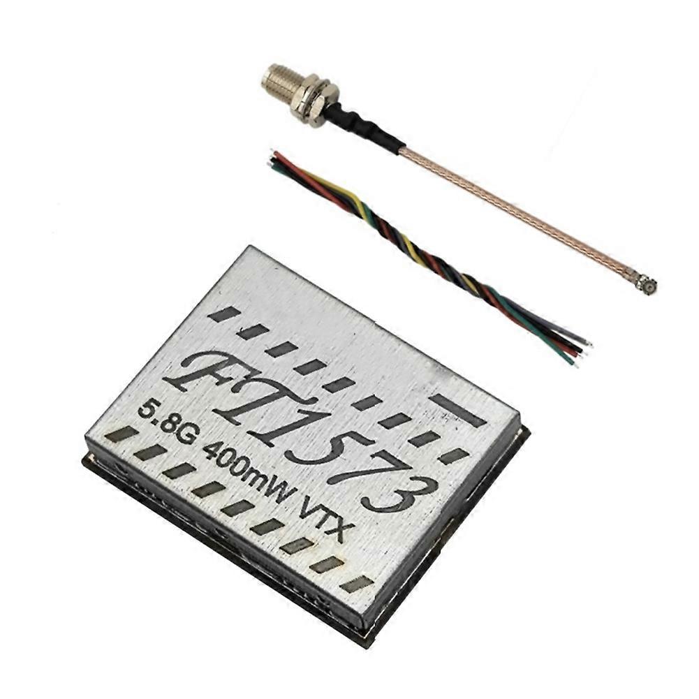 FT1573 5.8G 400mW VTX 48CH Mini FPV Video Transmitter Supports IRC Tramp Protocol OSD Tuning for FPV RC Drone