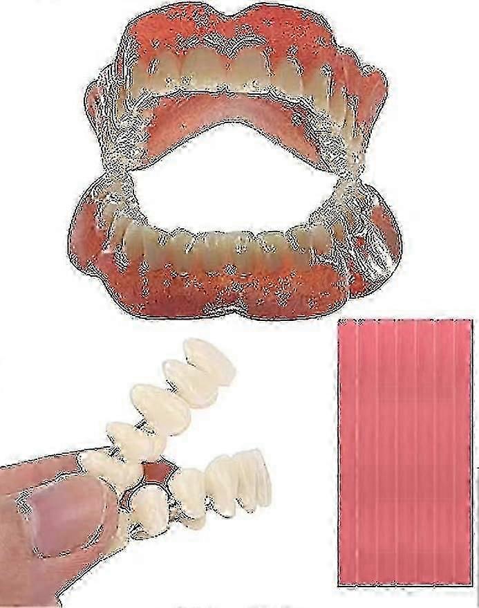 Dentures DIY Kit Create Your Perfect Smile at Home: DIY Denture Fake Teeth Kit - Easy Affordable and Customizable Denture Solution