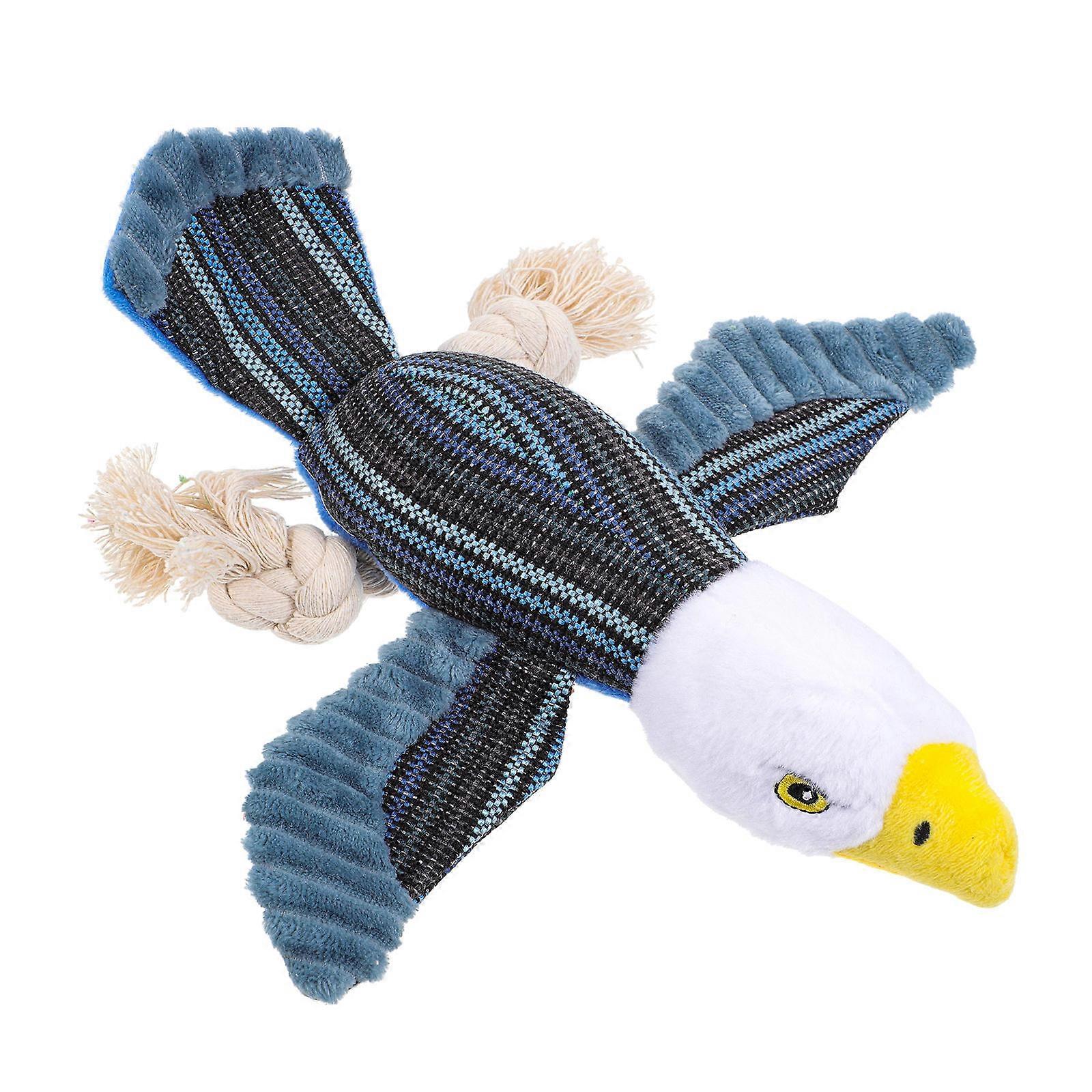 Squeaky Toy Dog Chewing Plush Molar Toy for Pet Use 2Pcs Set