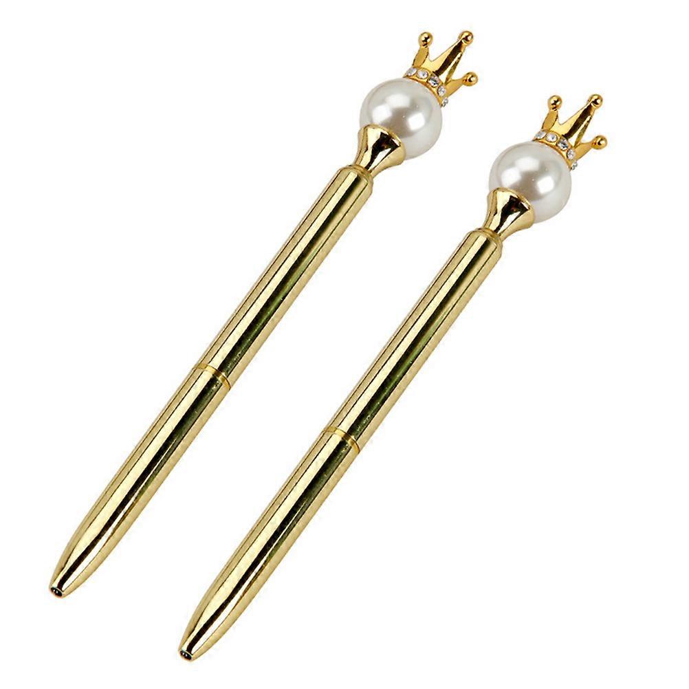 Creative Ball Point Pen Refills for Writing 4Pcs Golden Fine Point