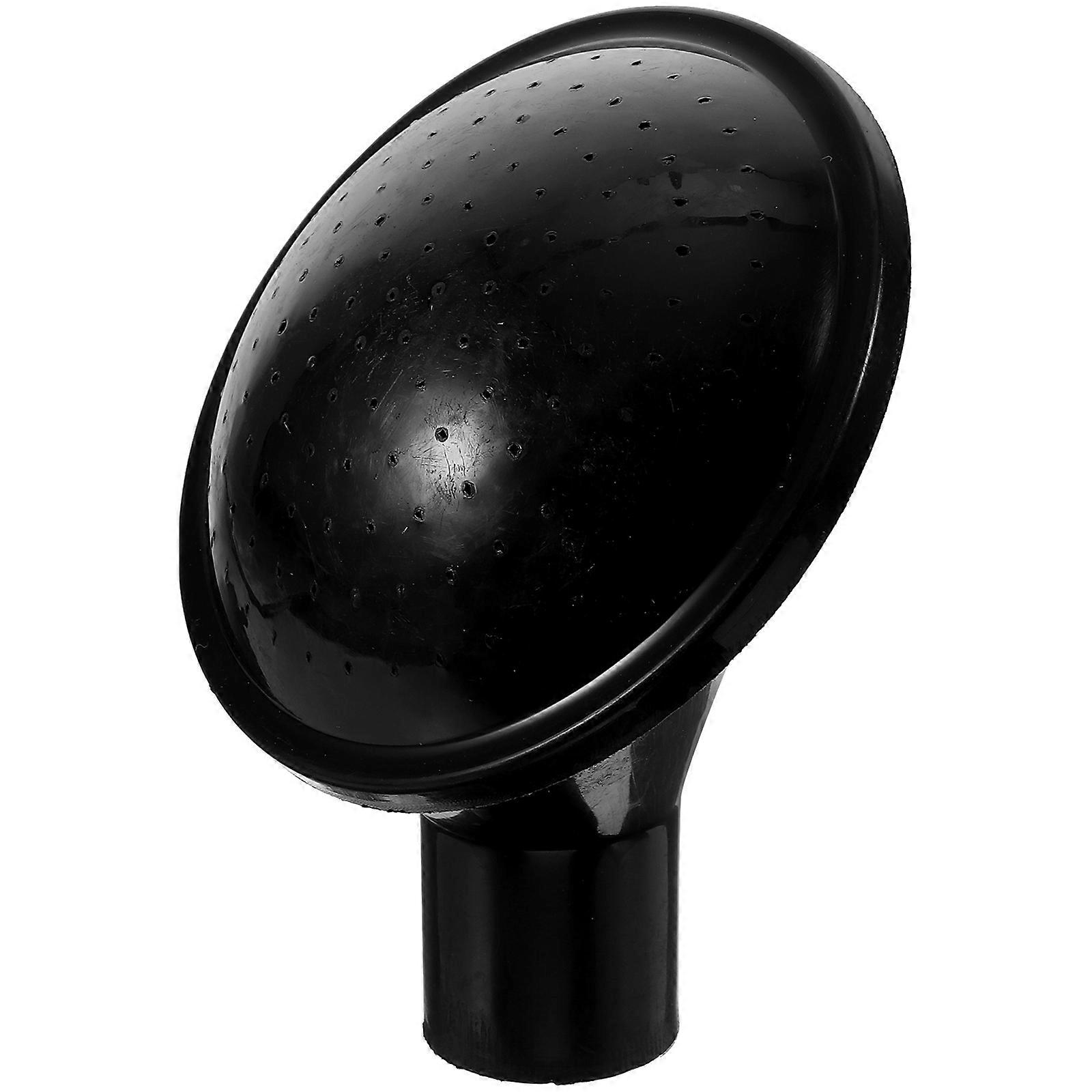 Sprinkler Nozzle Head for Watering Plants 2Pcs Durable Black Plastic Bottle