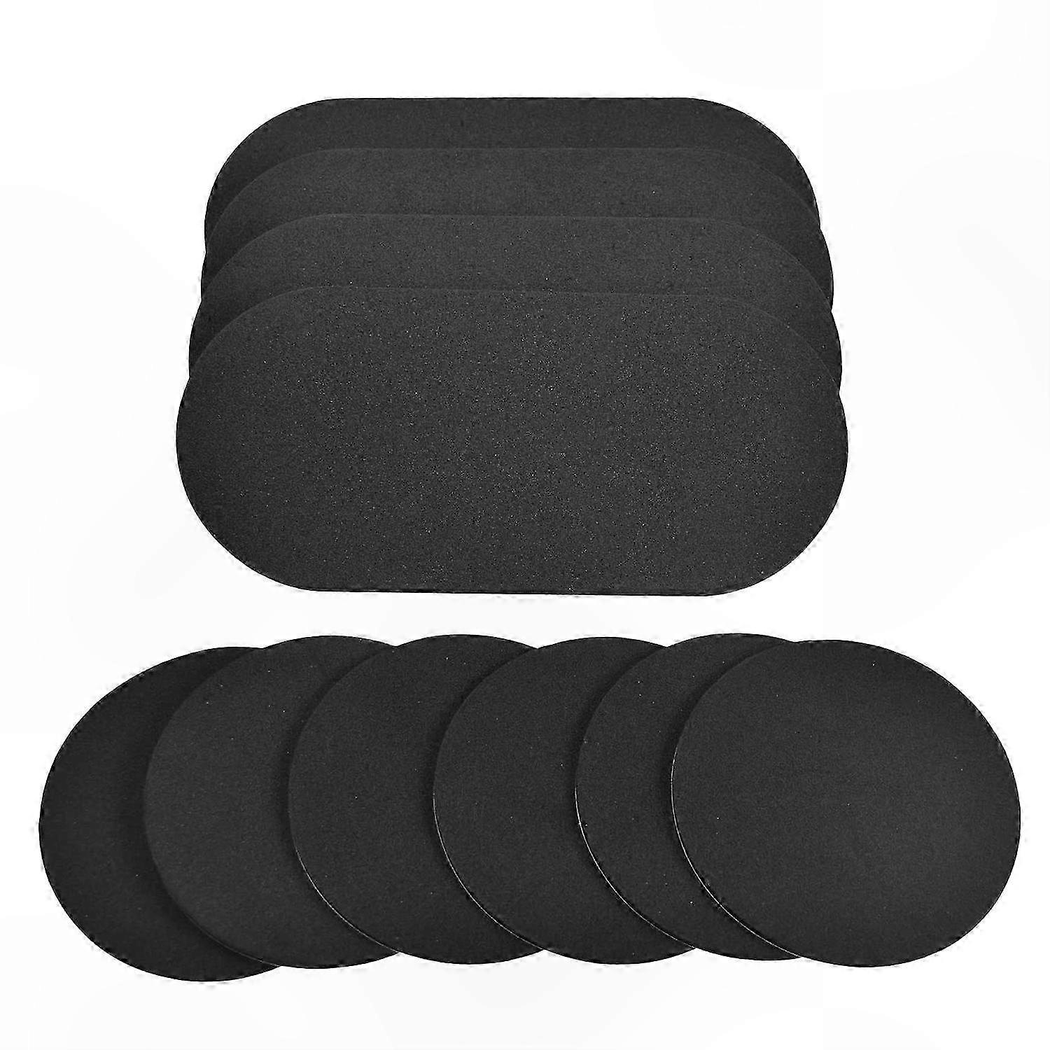 Bass Drum Patch Set, 10-Pack Pedal Pads with Strong Adhesive, Weather-Resistant for Durability