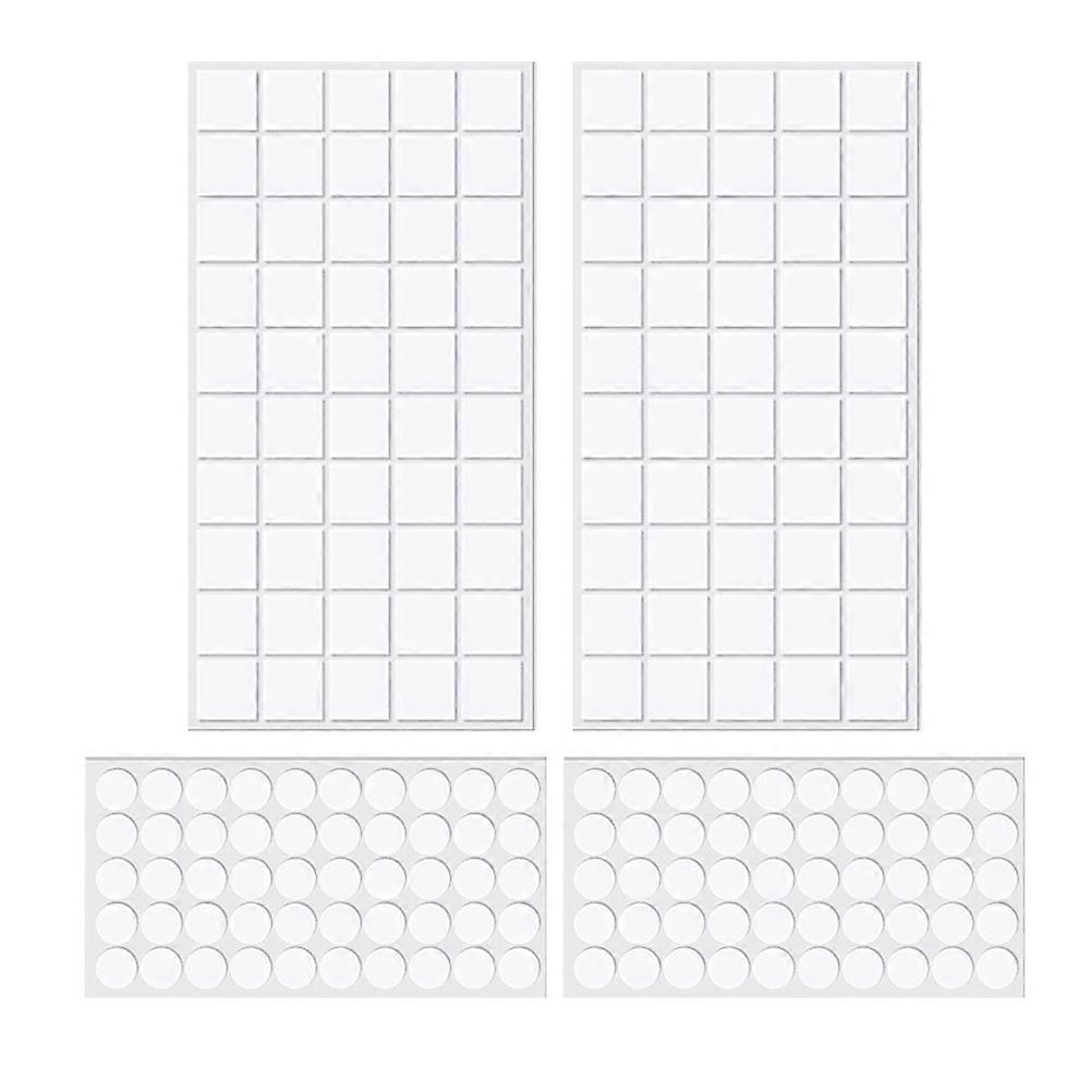 Double-Sided Adhesive Transparent Dot Stickers for Balloon Use 400Pcs