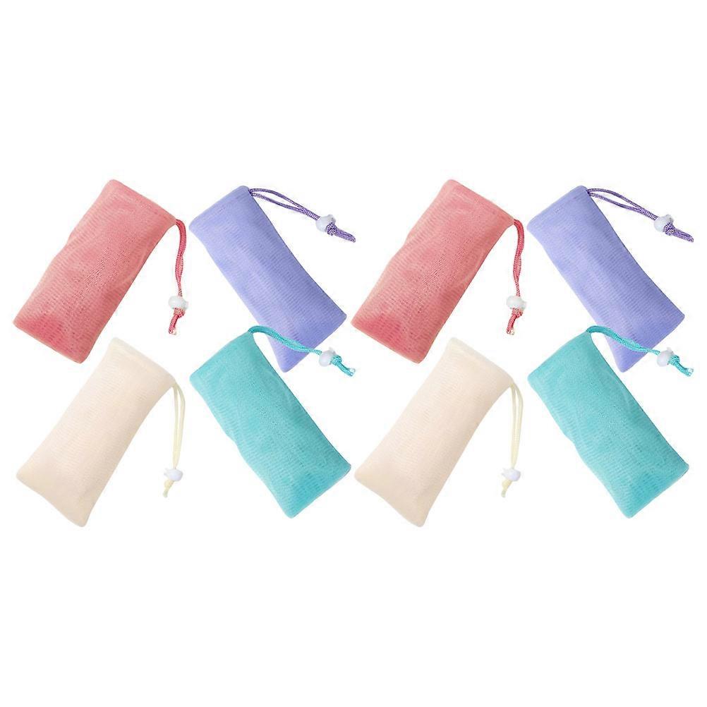 Mesh Soap Bag for Soap Storage Bathroom Use with Drawstring 16Pcs