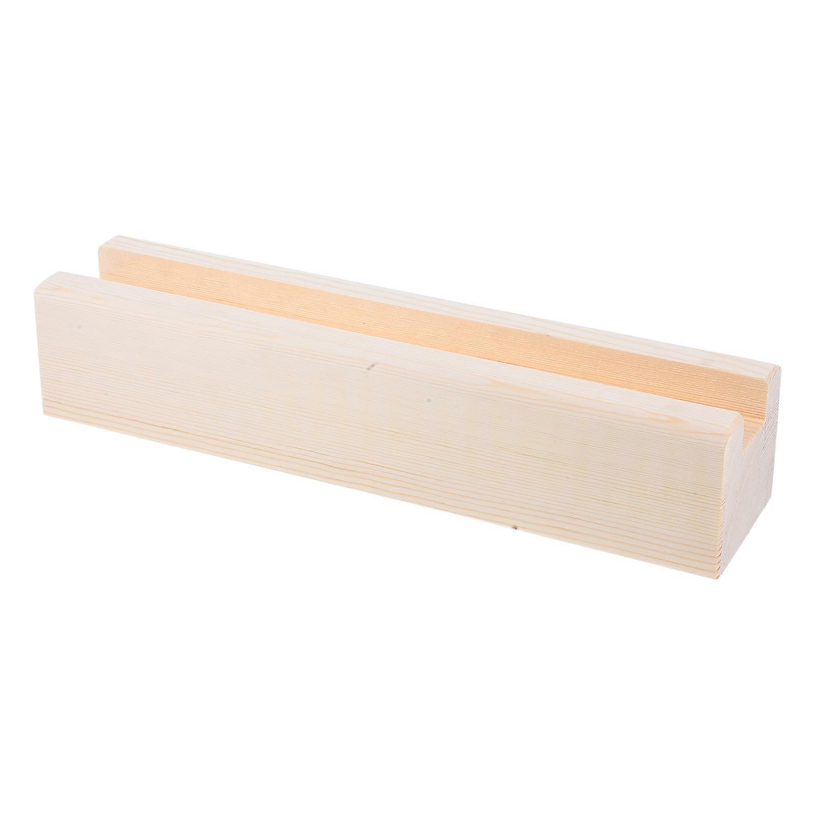 Wooden Mirror Base Stand Holder for Holding Stable Floor Mirror Support