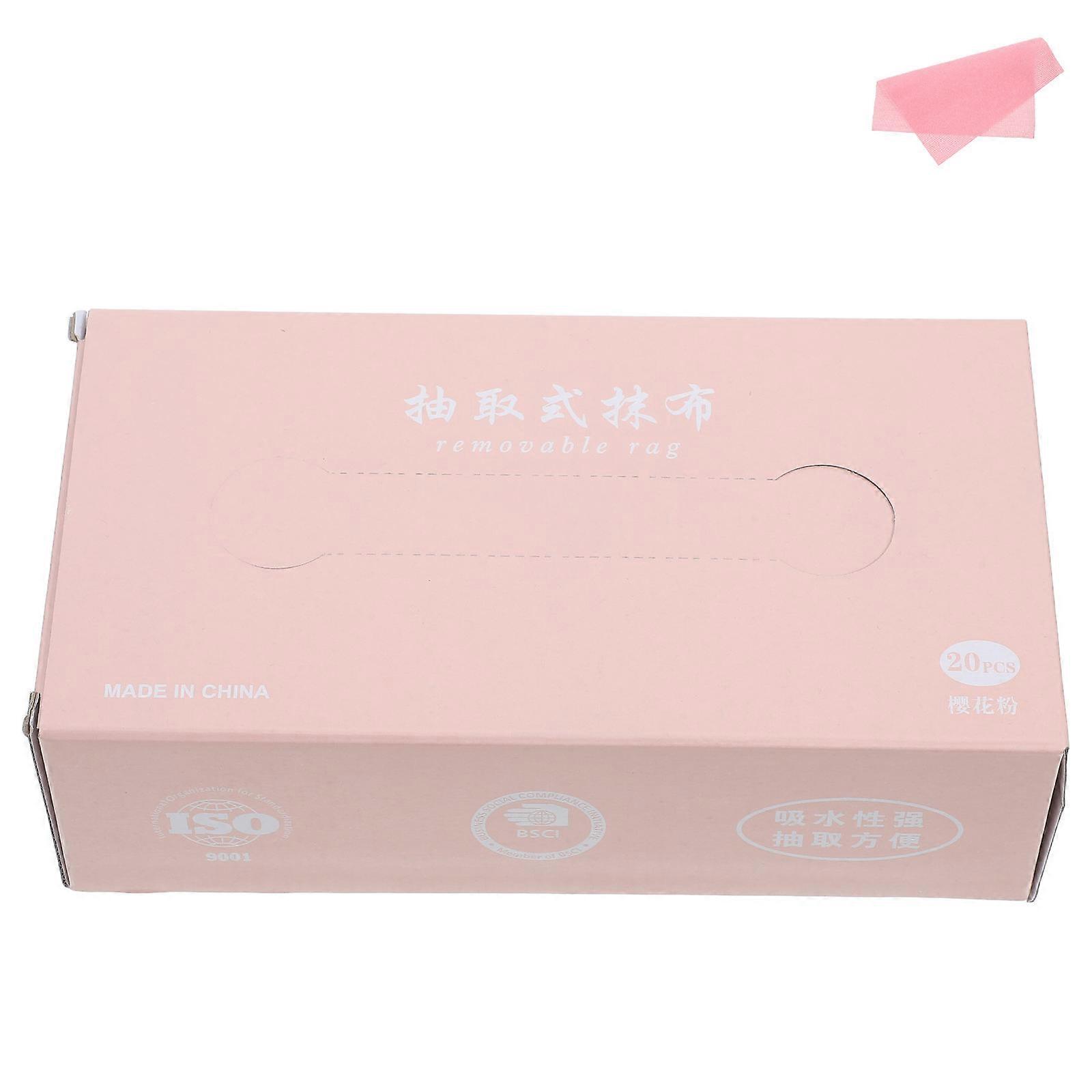 Reusable Kitchen Dish Towels For Restaurant Environment In Pink Color With Microfiber Material And Super Absorbent Function In 20Pack