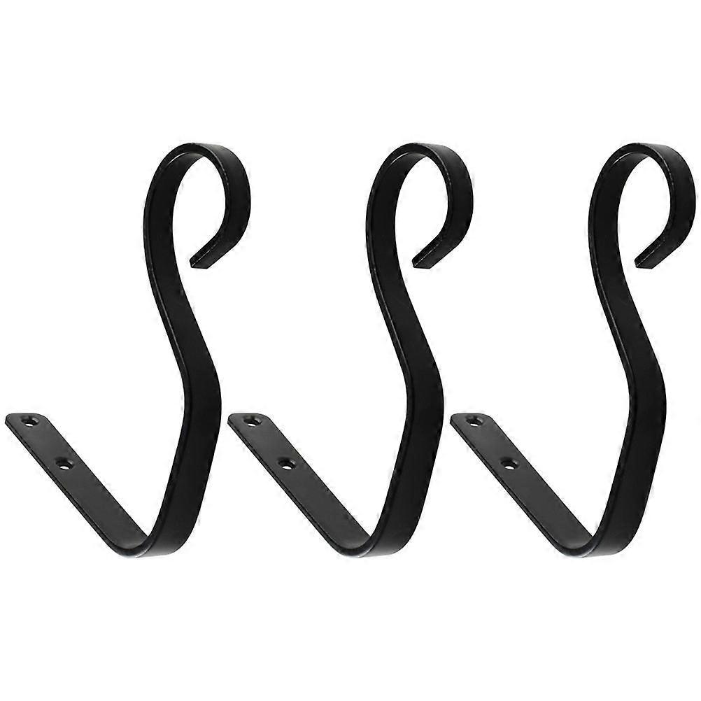 Lantern Hanger Rustic Wall Mount For Decorative Items Curved 13.2X10CM Hanging Lanterns 3Pack