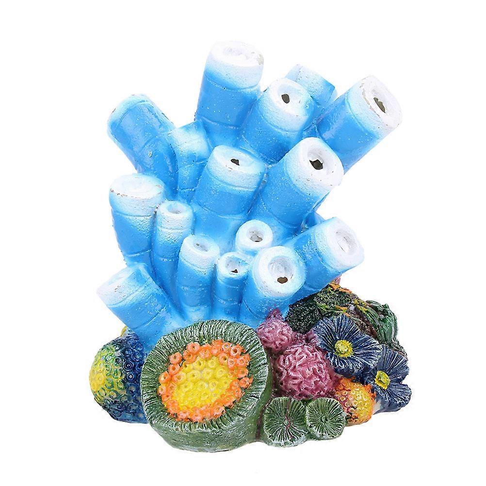 Fish Tank Ornaments Bubble Stone Oxygen Pump 3Pcs Set