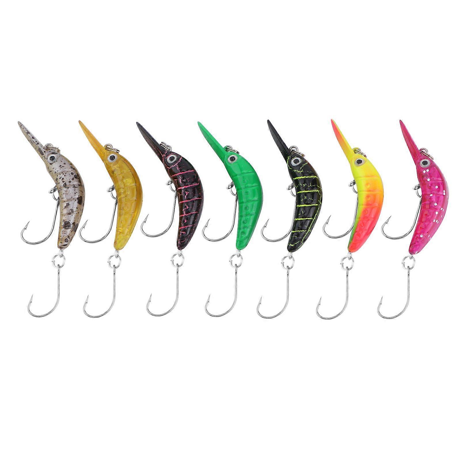 Angelköder Floating Crankbaits Hartköder Künstliche Mini Minnow Hecht Bass Forelle Köder