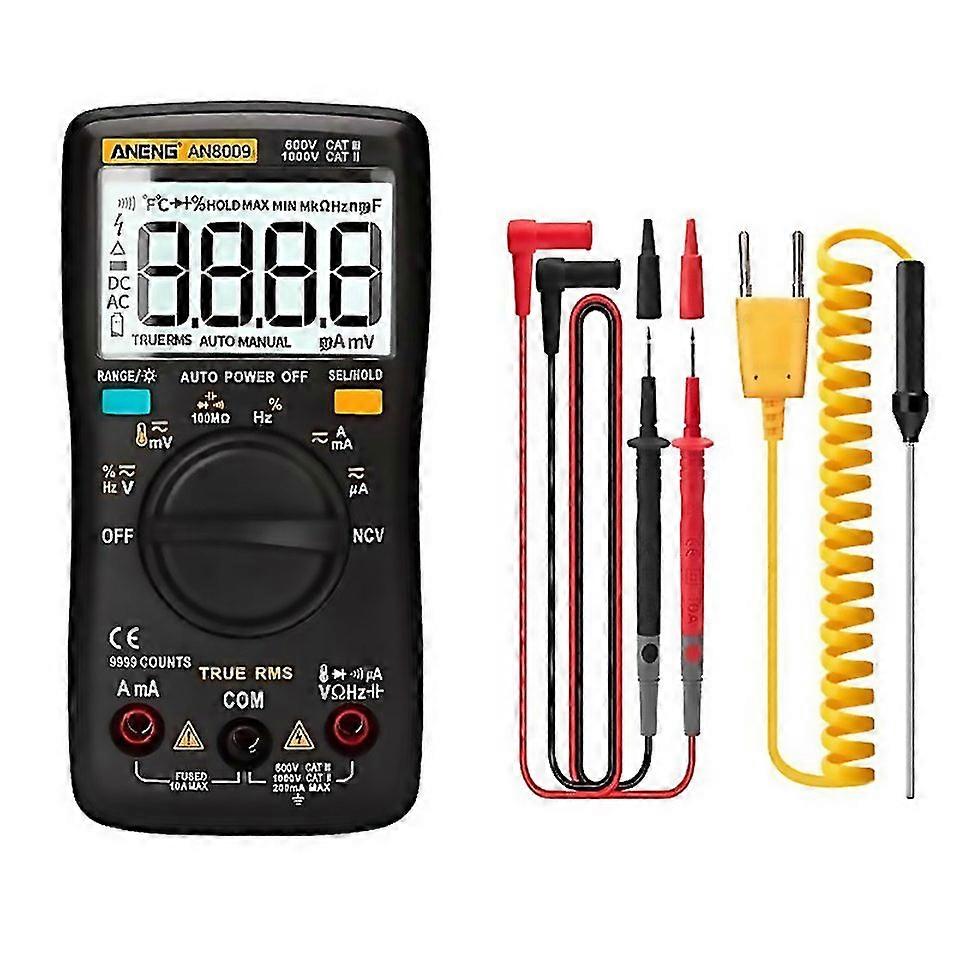 For Aneng An8009 Nvc Digital Display Multimeter Specification Standard