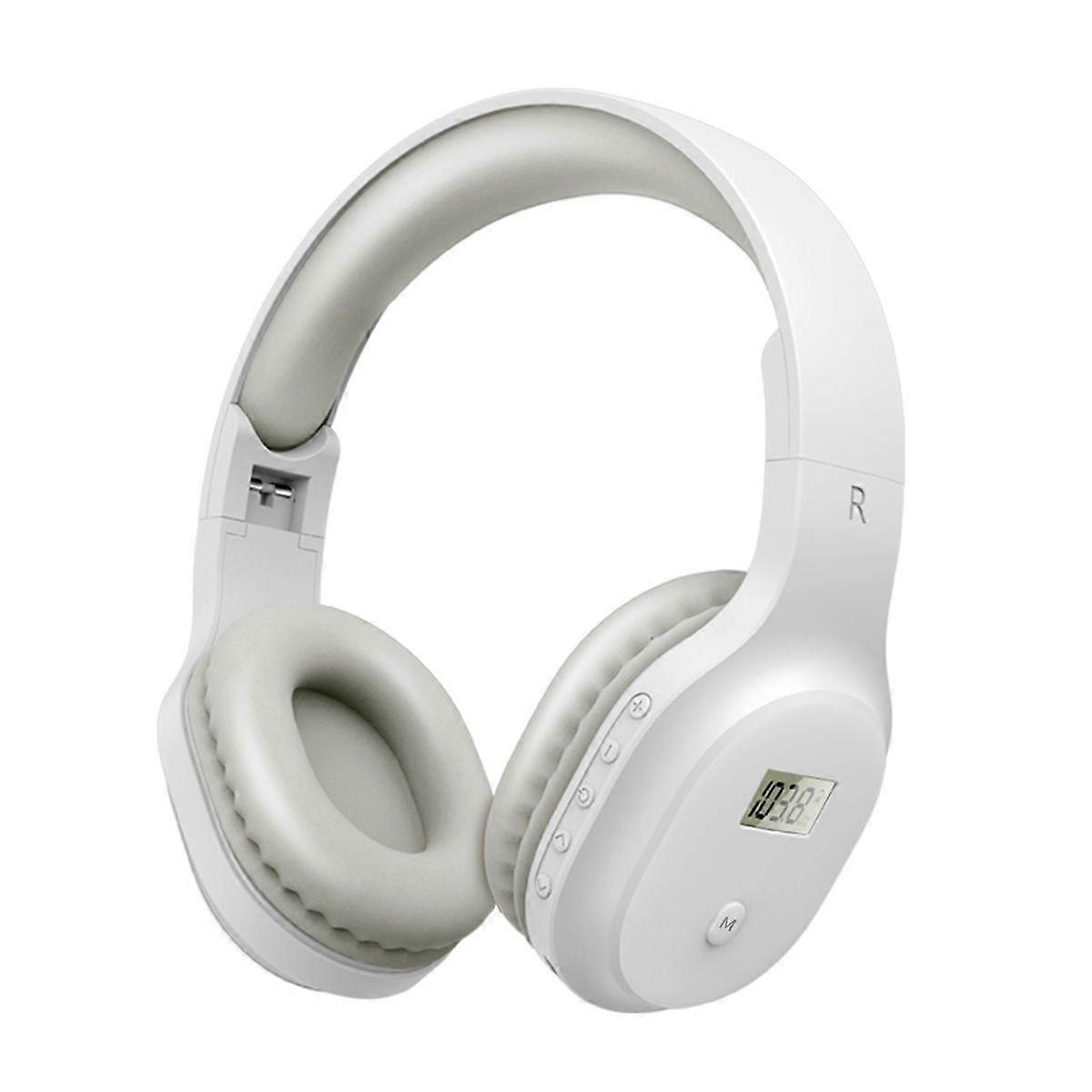 A8 Charging Version Portable Digital Display FM Headphone