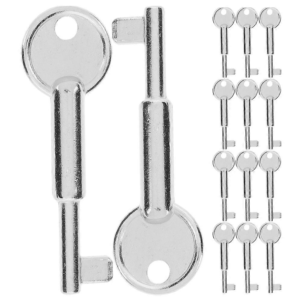 Emergency Stop Button Key Metal Type for Fire Alarm System 20Pcs