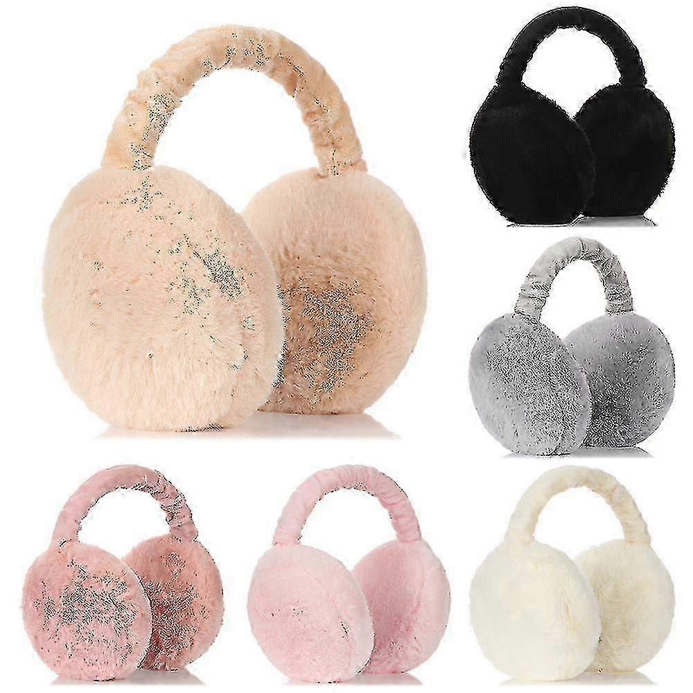 Cache-oreilles unisexes en peluche douce pour la protection contre le froid à l’extérieur
