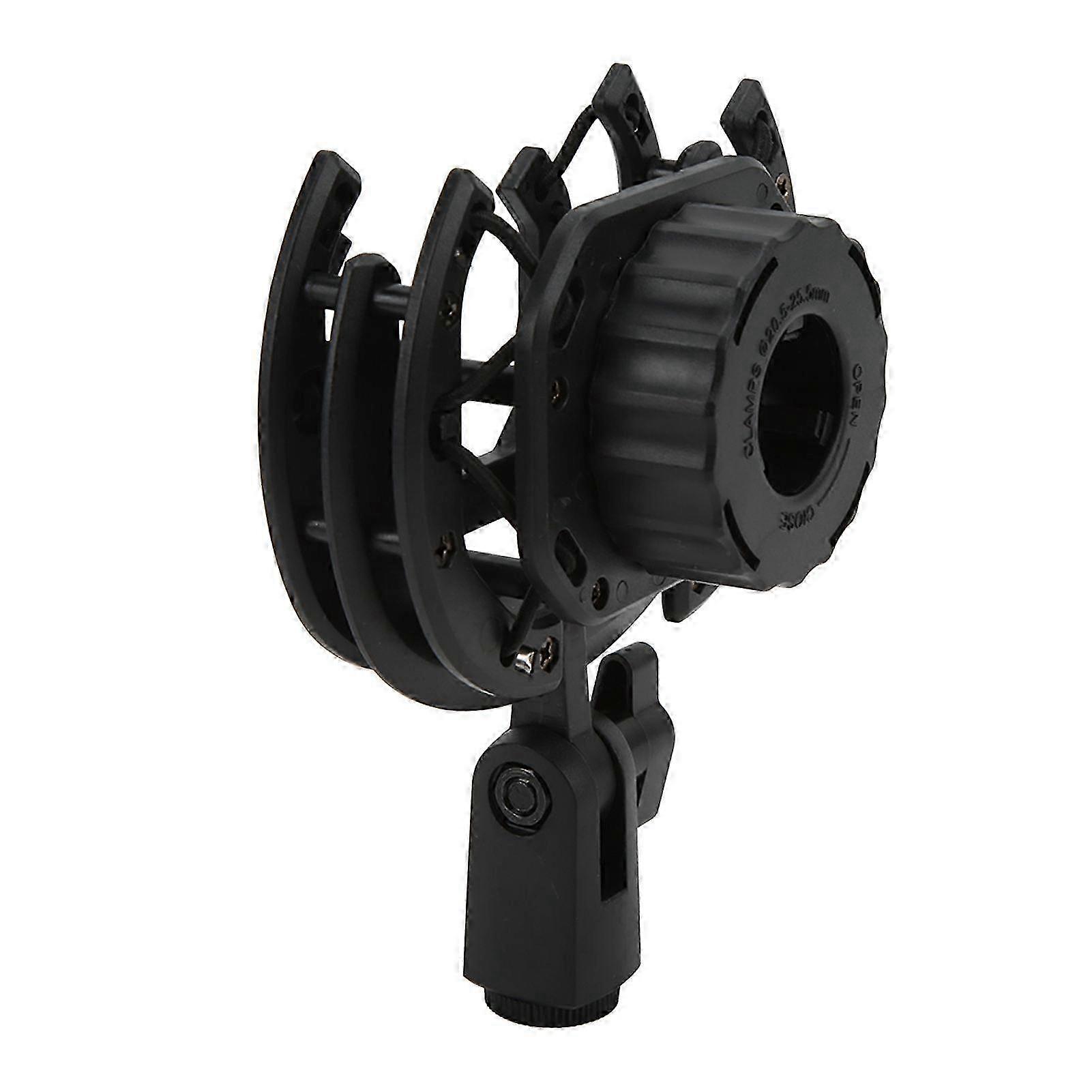 Condenser Microphone Shockproof Holder Portable Mic Shockproof Mount for Recording Studio