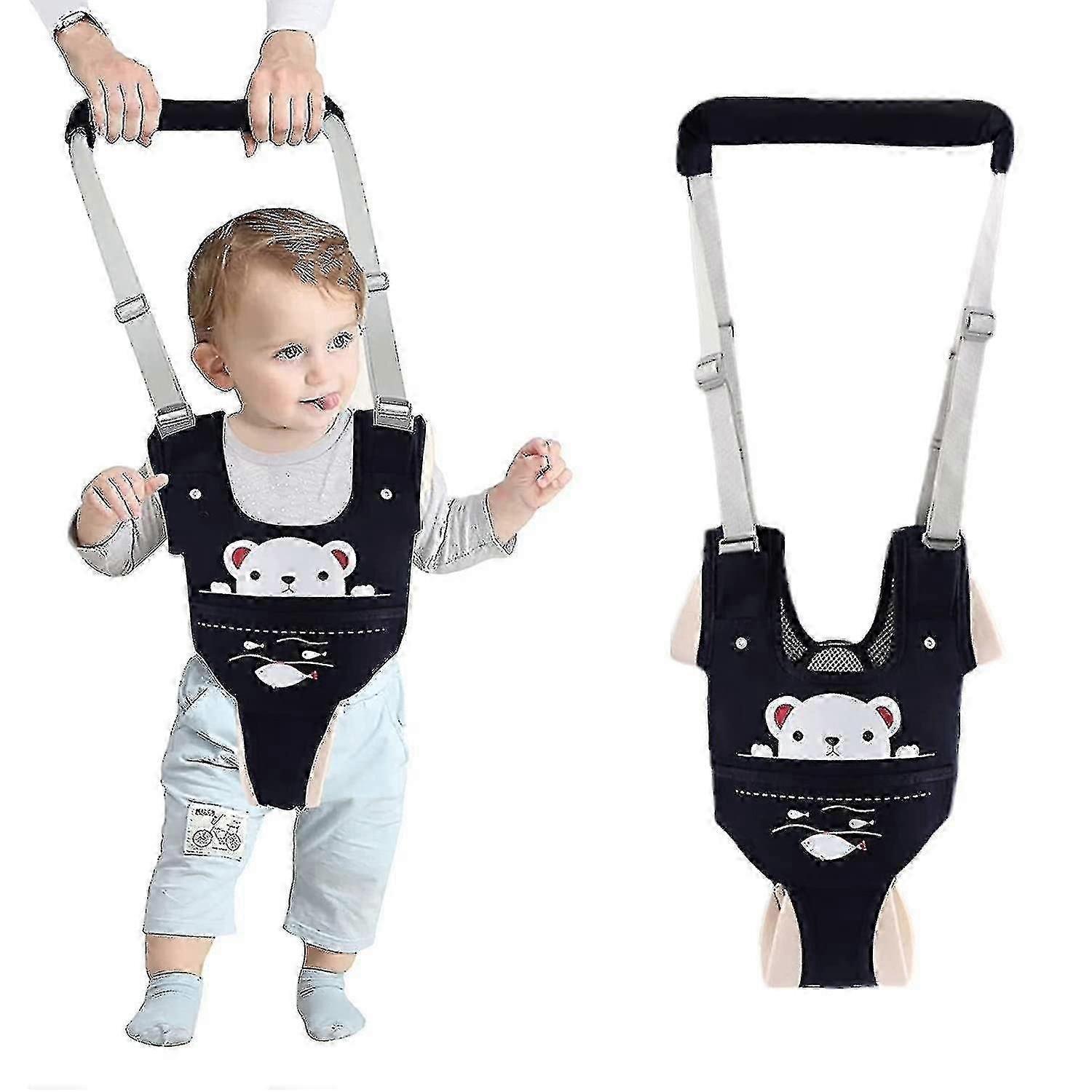 2025 Baby Walking Harness Handheld Baby Walker Assistant Belt Adjustable Toddler Db