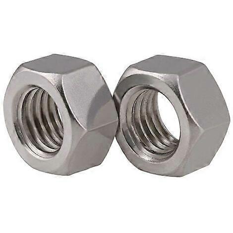 EternaNest Pack of 10 M10 x 3 mm hex nuts, thread 10 mm length, Yeuri