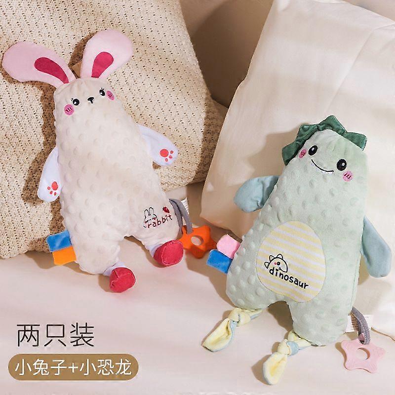 Baby Teething Rattle Toys Chewable Sensory Plush Animals