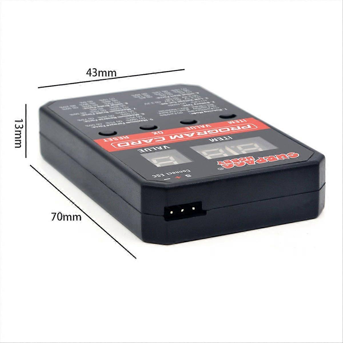 SURPASS HOBBY V2 LED-programmakaart voor ESC-snelheidsregelaar RC auto