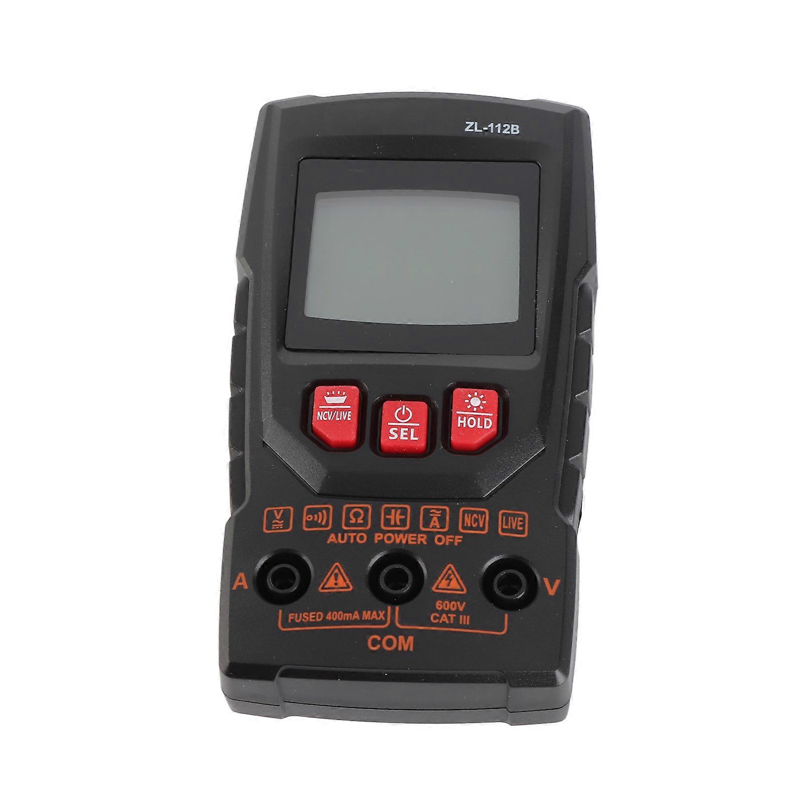 Digital Multimeter Multifunction Portable High Accuracy Handheld Multimeter with Backlight Color Display for Electrical Testing Industry Electrician 