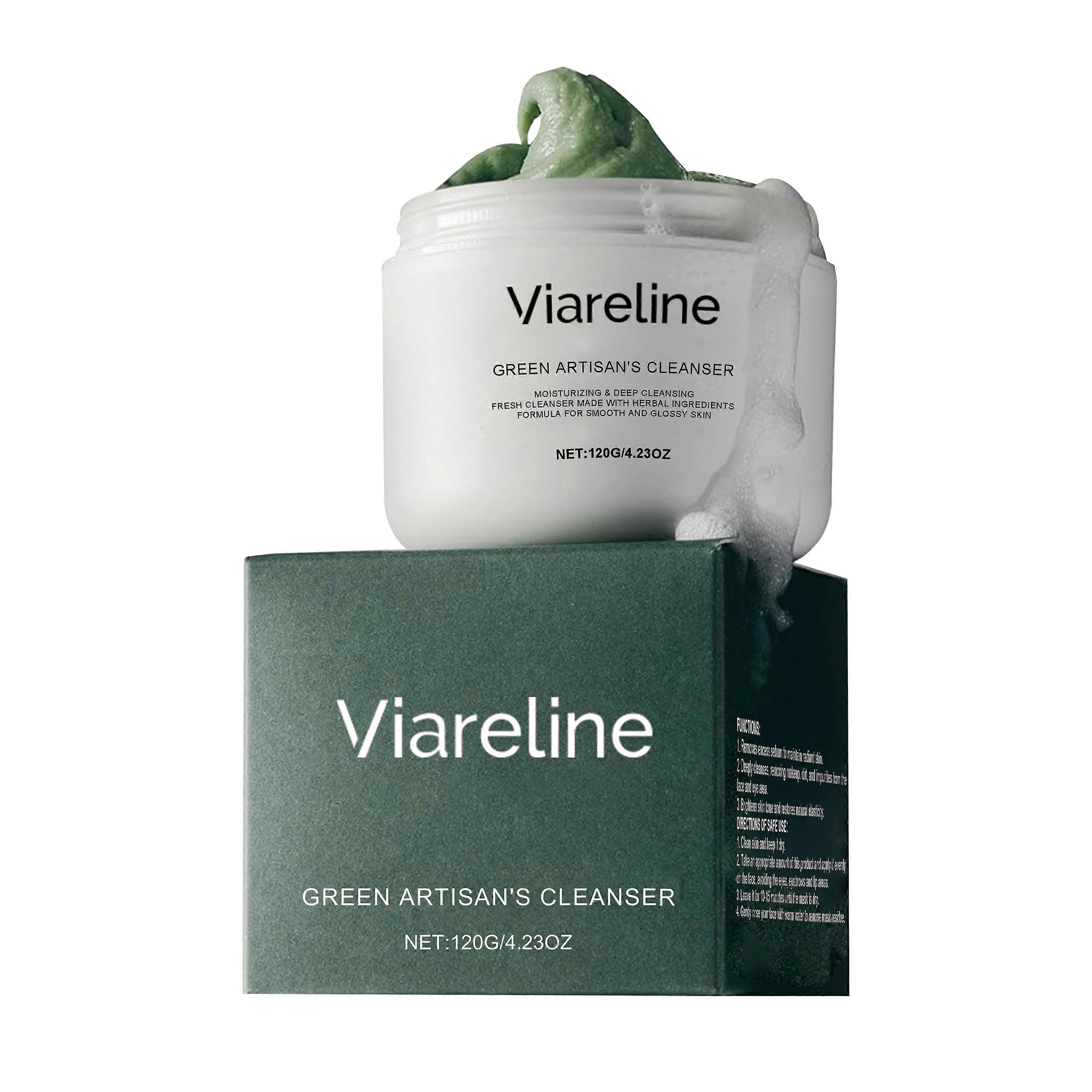 Viareline Moisturizing Cleansing Mud Mask Gently Cleanses And Controls Oil. Facial Care Cleansing And Hydrating Mud Mask