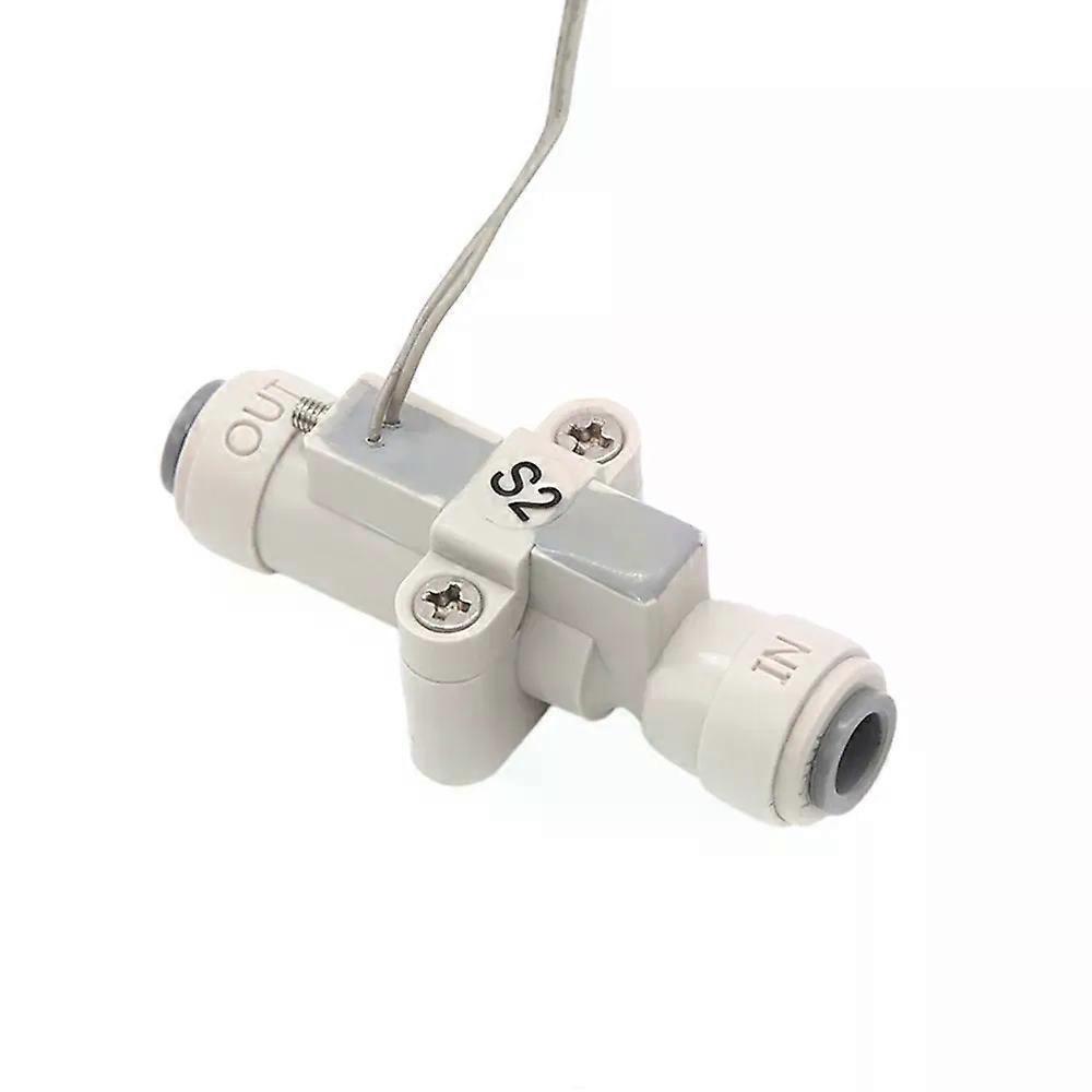 High Performance 1/4 Water Flow Switch Plastic Water Flow Switch Water Flow Control Sensor for Water Purifier Dispenser