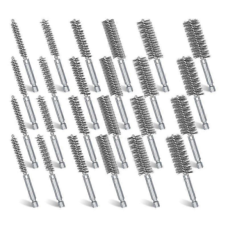 Bore Cleaning Brush Set,Wire Bore Brush Set Stainless Steel