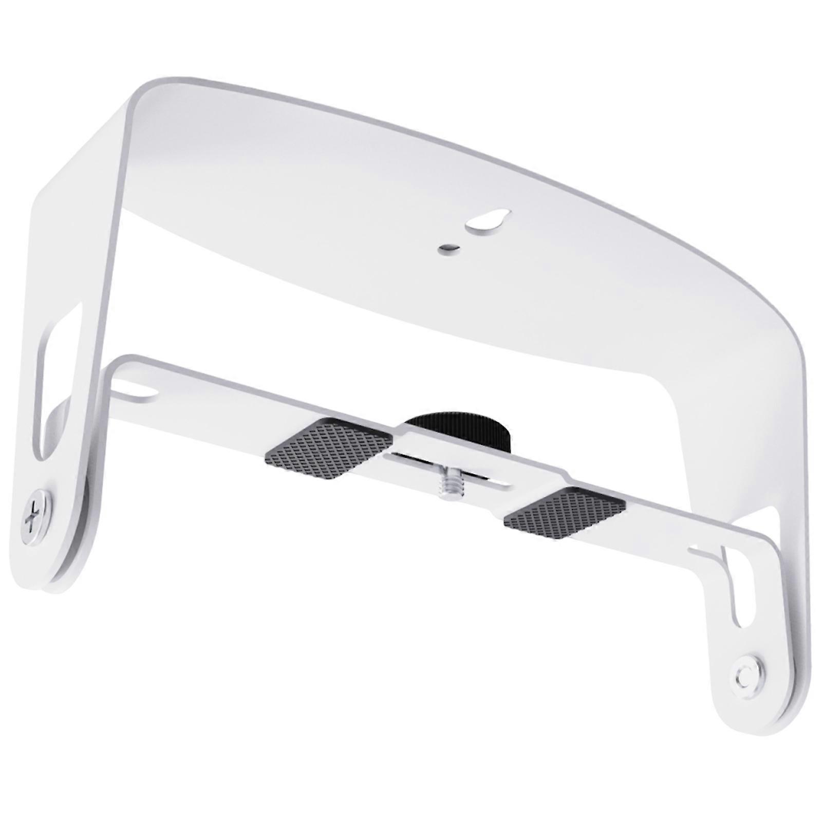 Heavy Duty 360 Rotating Projector Bracket Easy Installation Metal Stand For Wall Ceiling Desk 5kg Capacity  White