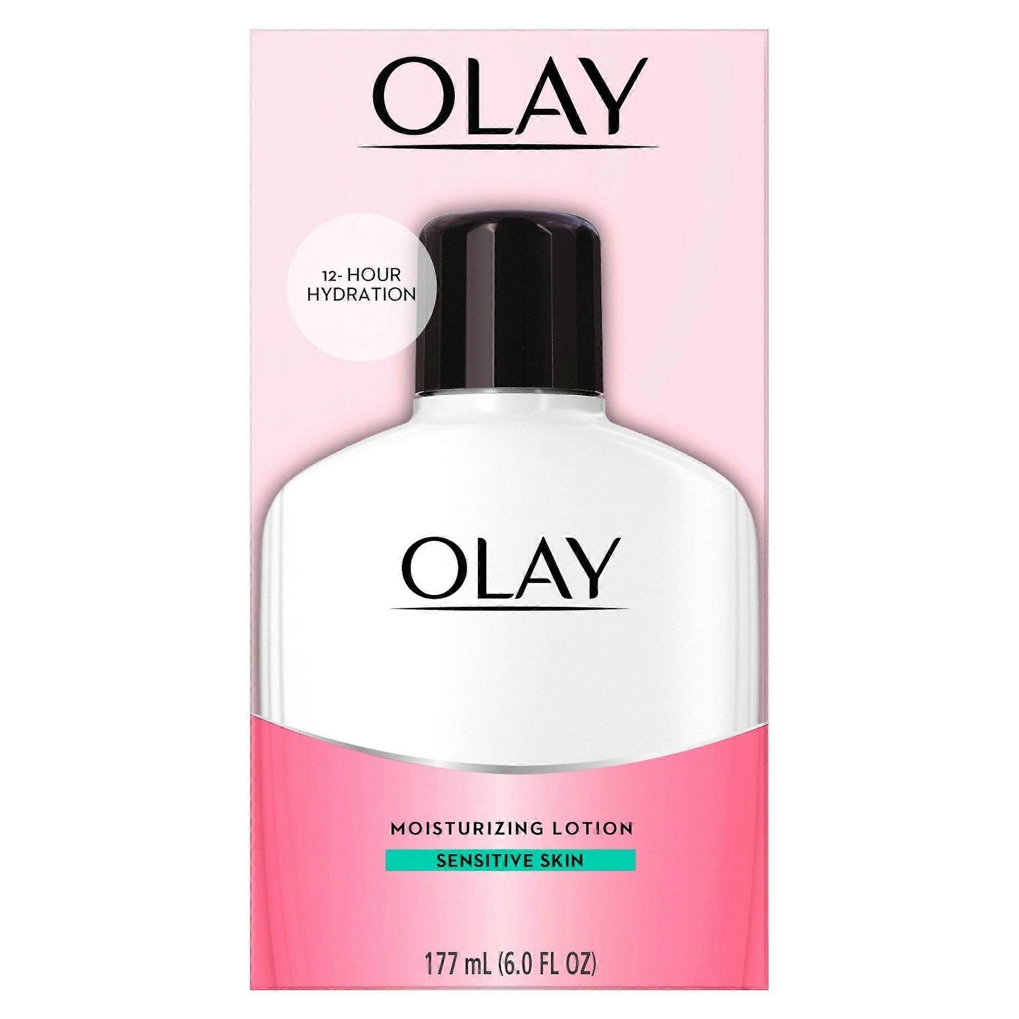 Olay Moisturizing Lotion, Sensitive Skin, 6 Oz