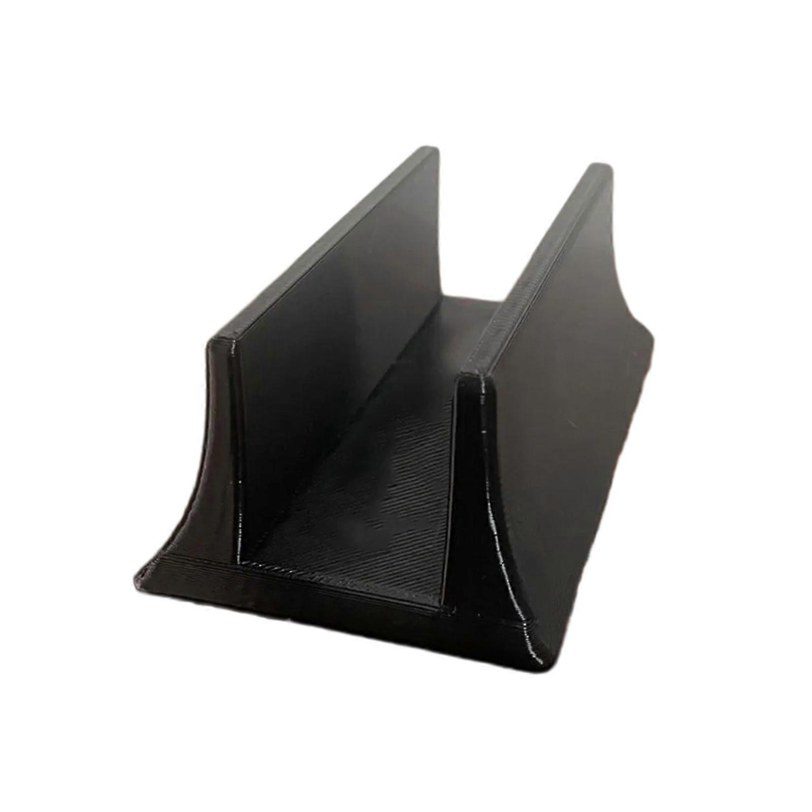 Strong Vertical Laptop Cooling Stand With Enhances Airflows For 15 17 ″ Notebook Strong Plastics Construction  Black