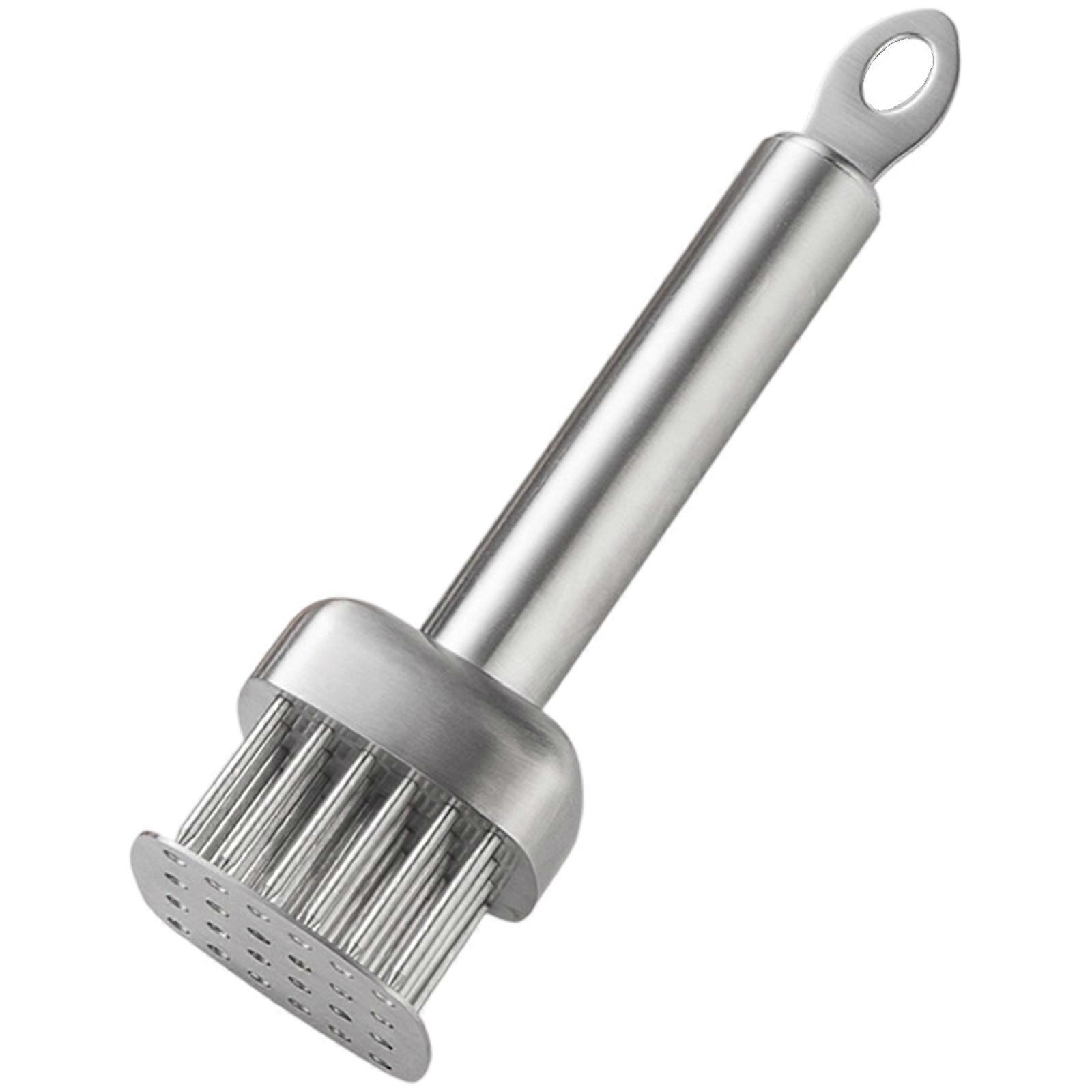 Rustproof Meat Tenderizer Tool For Quick Meat Preparation Space Saving Dishwasher Safe Kitchen Accessory Multicolor
