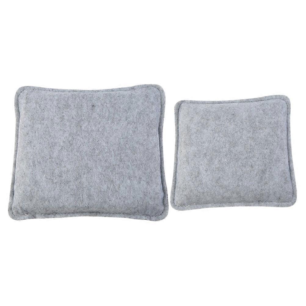 2Pcs Comfortable Needle Cushion Supple Dining Felting Base Felting Pad Needle Felting Cushion