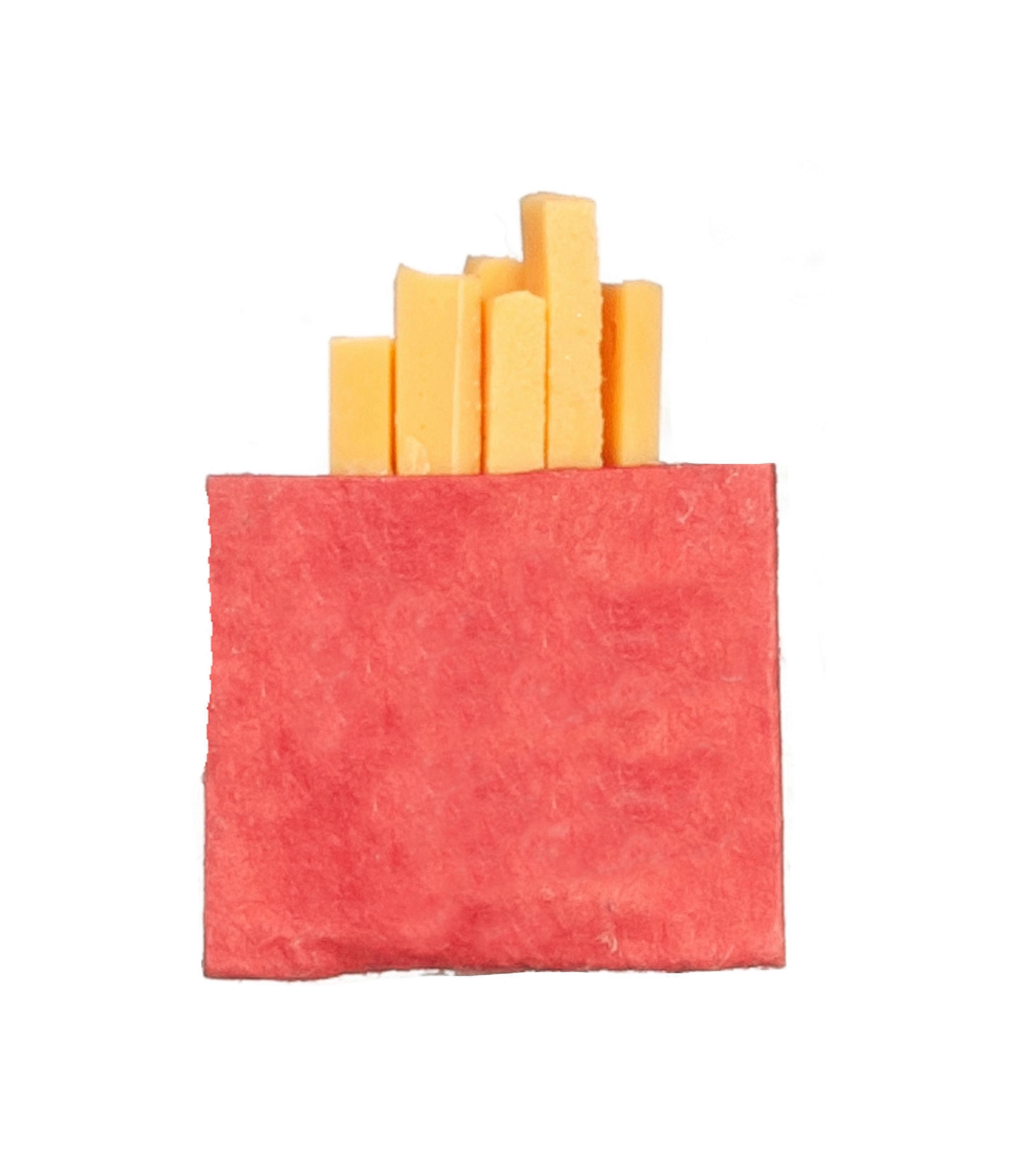 دمى البيت البطاطس المقلية رقائق الوجبات السريعة يسلب مطبخ مصغر مقهى ملحق