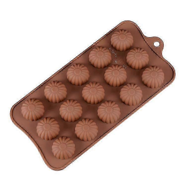 كرة الحبوب ECELEN (لون عشوائي) قوالب سيليكون متنوعة ، قالب سيليكون الغذاء الصف للشوكولاتة ، الحلوى ، الهلام ، مكعبات الثلج.