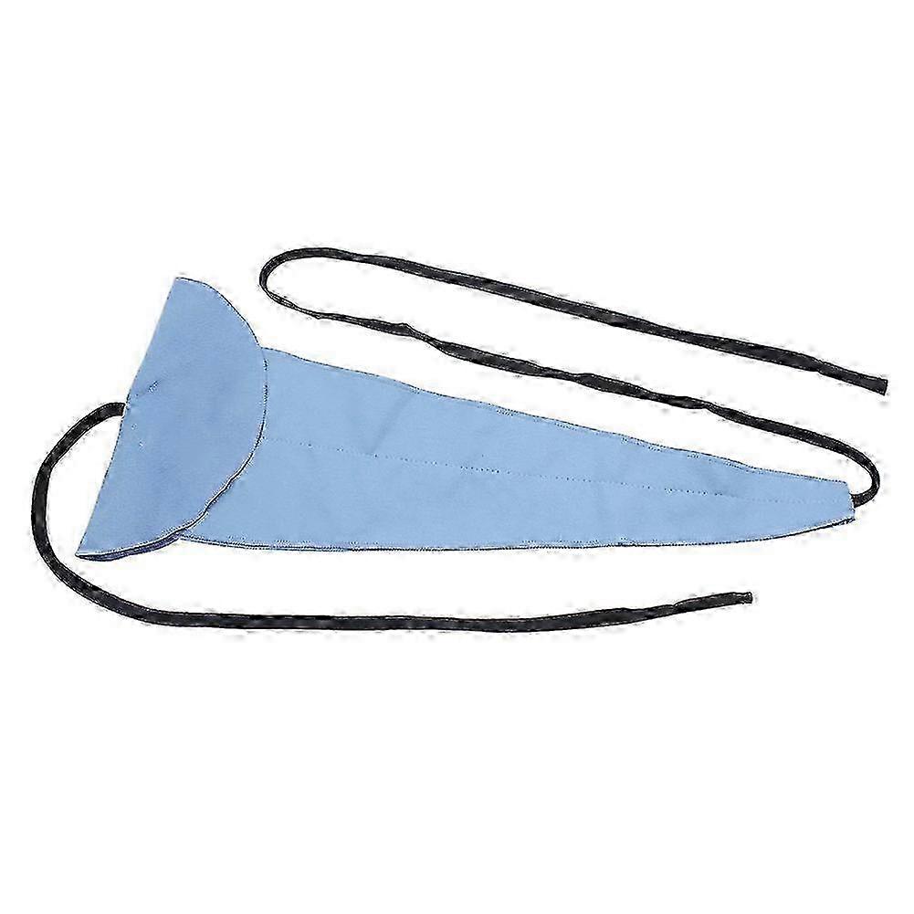 LADE Durable Saxophone Sax Clarinet Cleaning Cloth Tool for Tube Inside Clean(Blue)