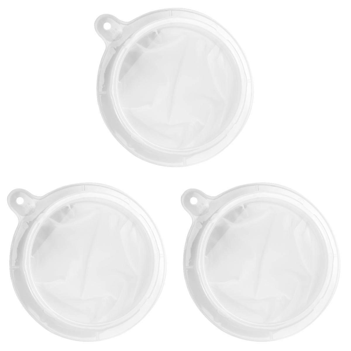 3 Count Filter Mesh Food Screen Strainer Household Wine Filtering Kit Fine Bags