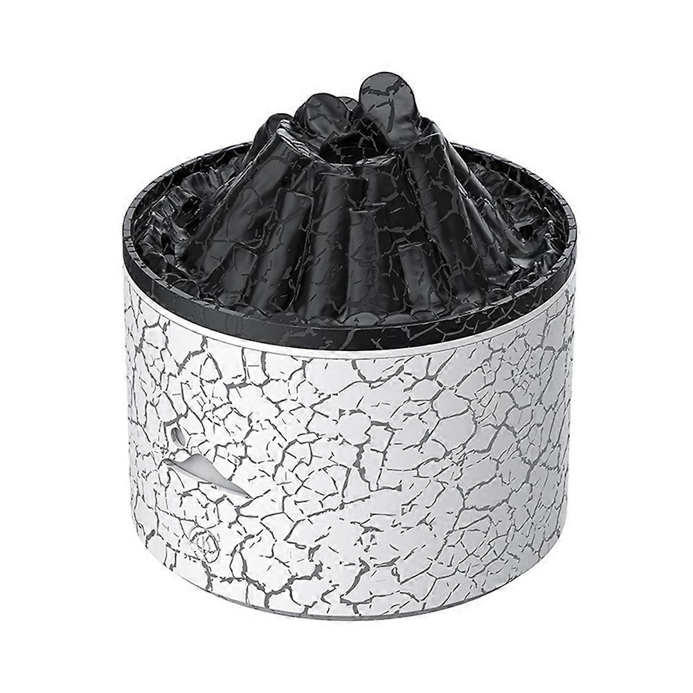 180ml Essential Oil Diffuser, Volcano Humidifier with Flame Aroma,A