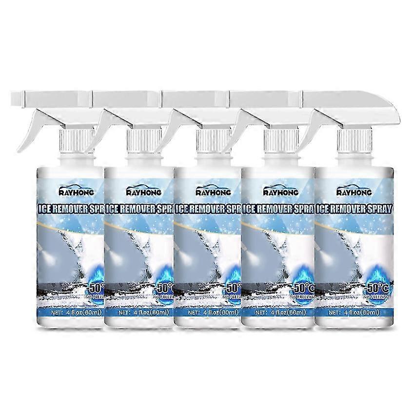 Car 1-5X Winter Windshield Deicing Agent, Window Specific For Ice Frost Snow Removal Strong Power