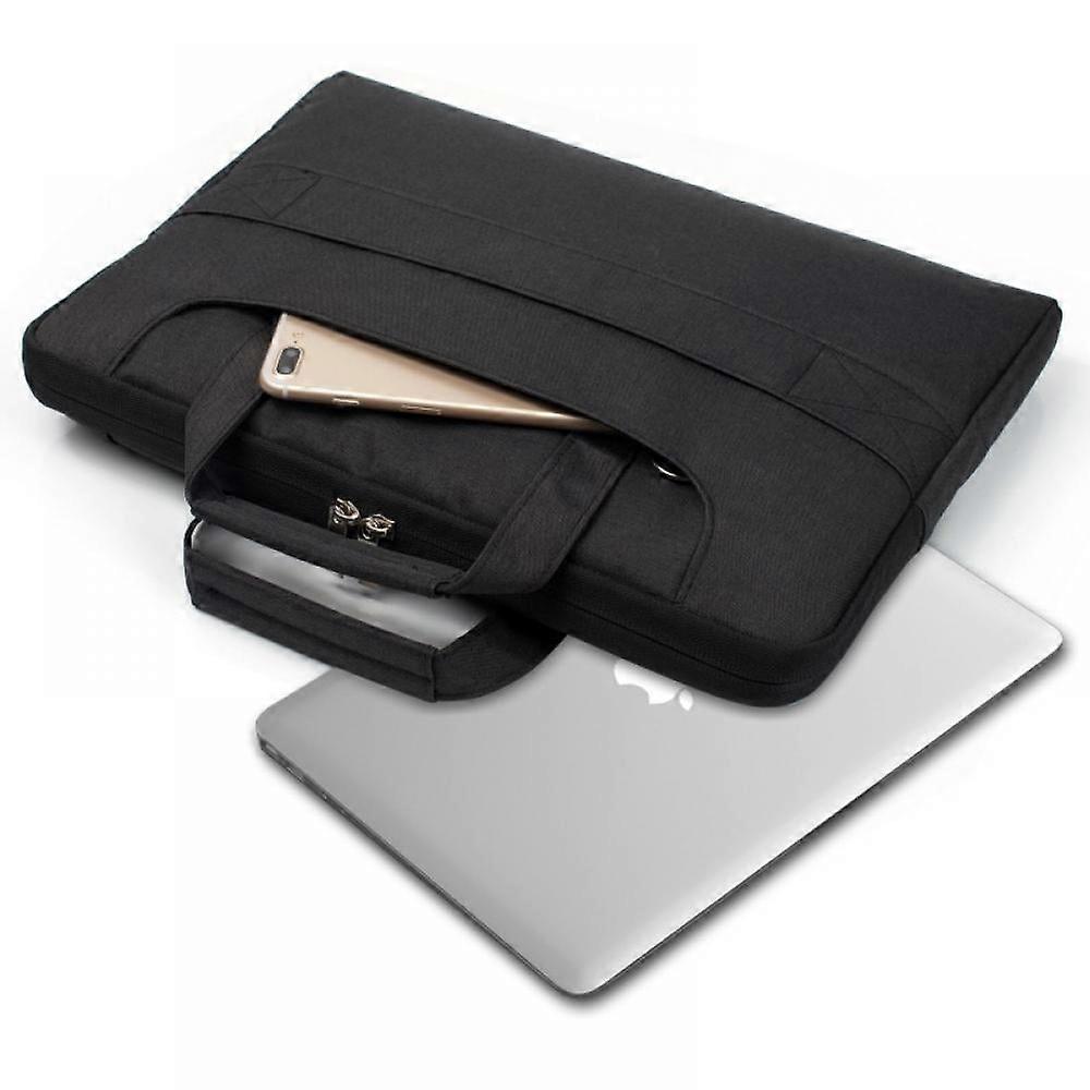 Laptop Business Shoulder Bag Compatible with 13-13.3 Inch MacBook Air, MacBook Pro, Notebook Computer Black/Gray/Navy Blue