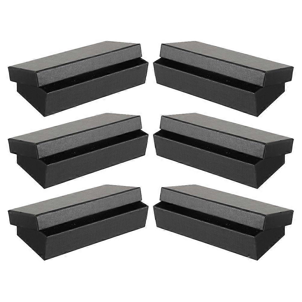 Watch Display Box for Men with Paperboard Material and Multifunctional 6Pcs