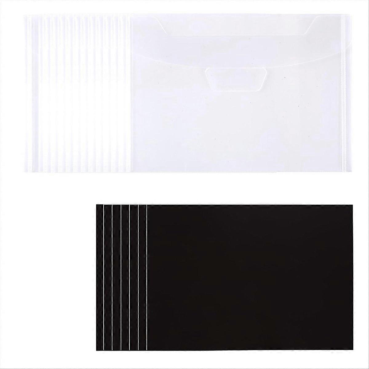 40Pcs Magnetic Sheets for Dies Storage, with Rubber Magnet Sheet