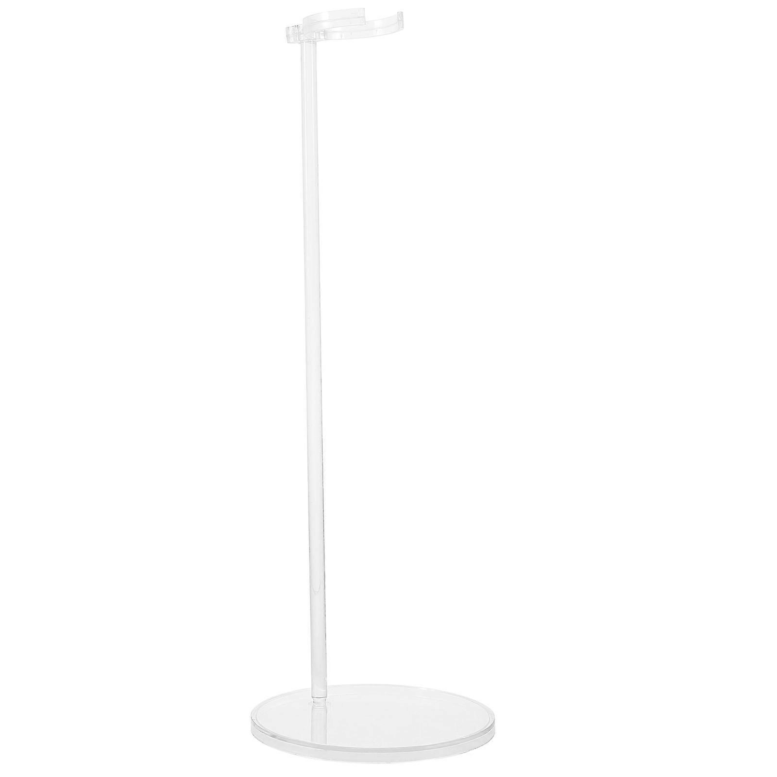 Transparent Dolls Figure Display Stand for Display Use Plastic Holder