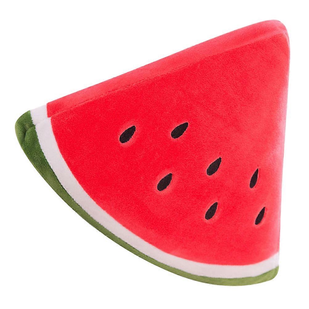 Red Fruit Pillow Plush Watermelon Pillow for Decoration